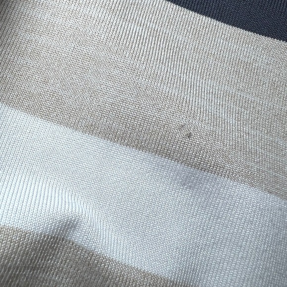 Callaway Golf Polo Shirt Mens Large Striped Breathable Activewear Performance - Picture 11 of 12